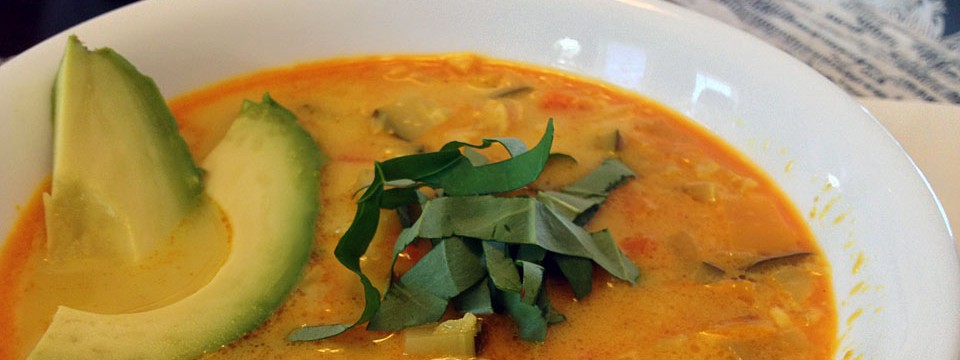 Thai Coconut Curry Soup