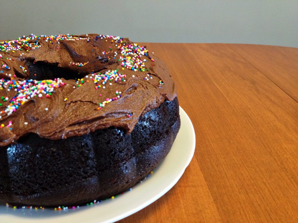 Fudge Chocolate Cake