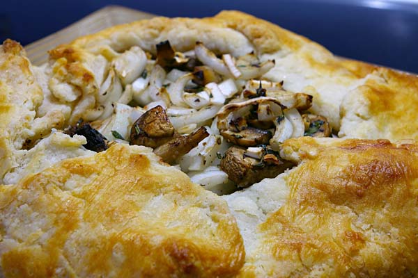 Savory Mushroom Pie - The Gourmet Housewife