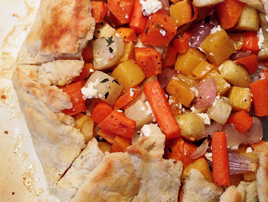 Roasted Root Vegetable Galette