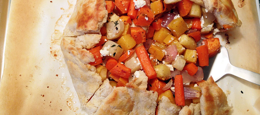 Roasted Root Vegetable Galette