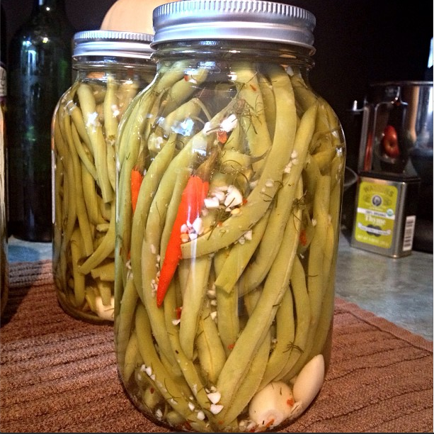 pickled beans