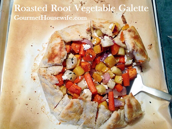 Roasted Root Vegetable Galette