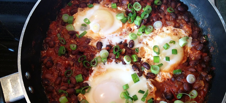 Skillet Huevos Rancheros