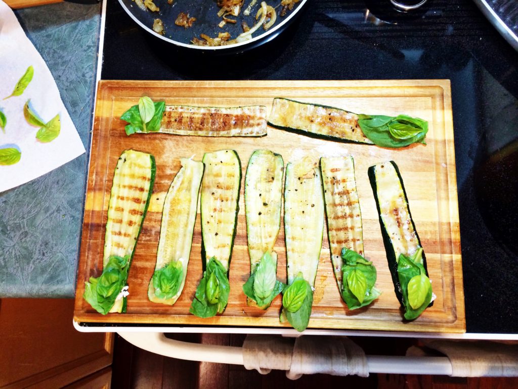 grilled zucchini roll-ups