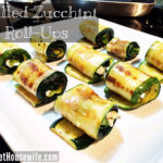 grilled zucchini roll-ups