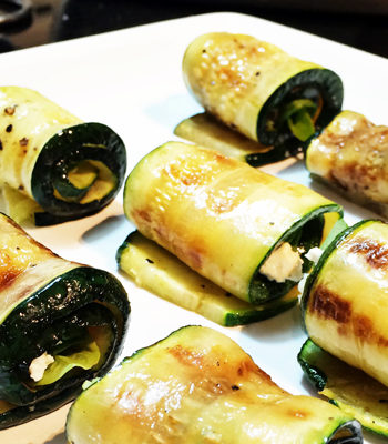 Grilled Zucchini Roll-Ups