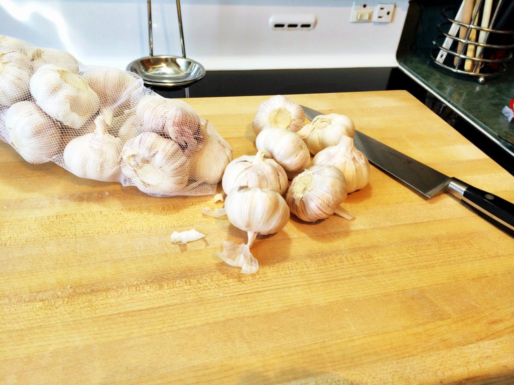 roasted garlic