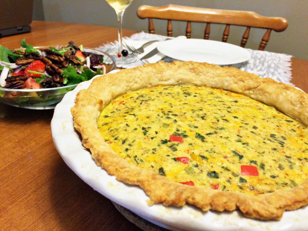 Crab Quiche