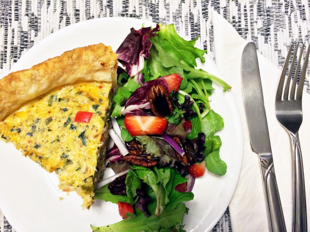 Crab Quiche