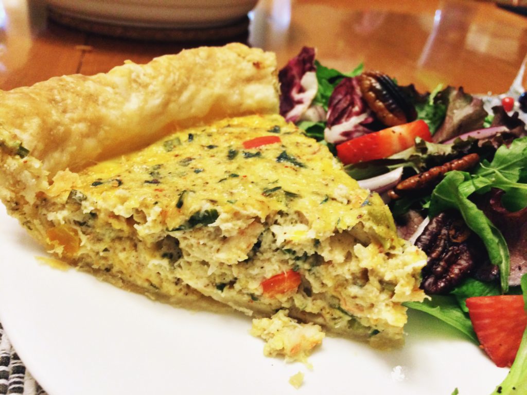 Crab Quiche