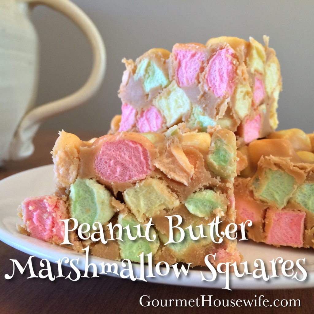 peanut butter marshmallow squares